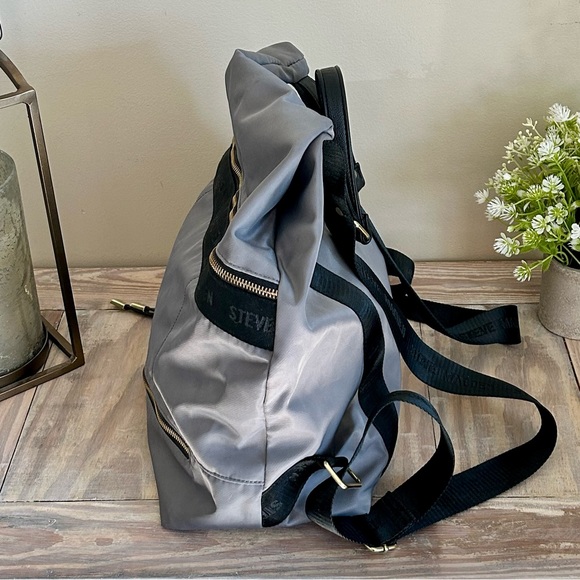 Steve Madden Gray & Black Backpack - Picture 1 of 13